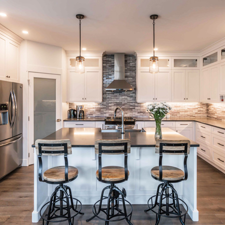 Mid Island Cabinets