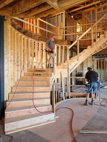 CURVED STAIRS