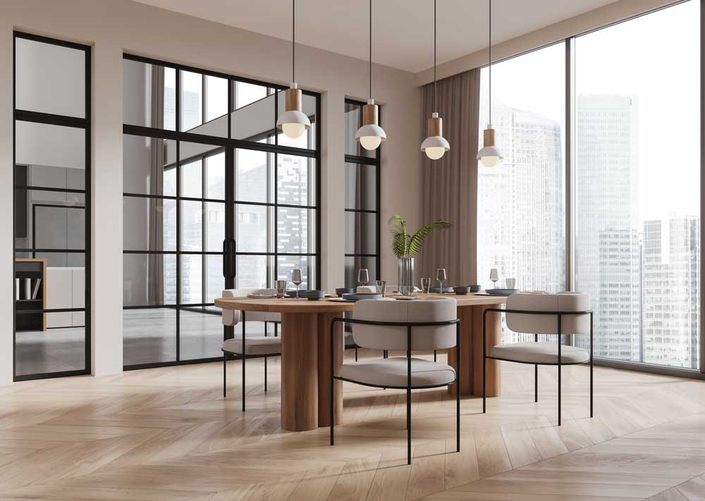 STEEL GLASS DOORS
