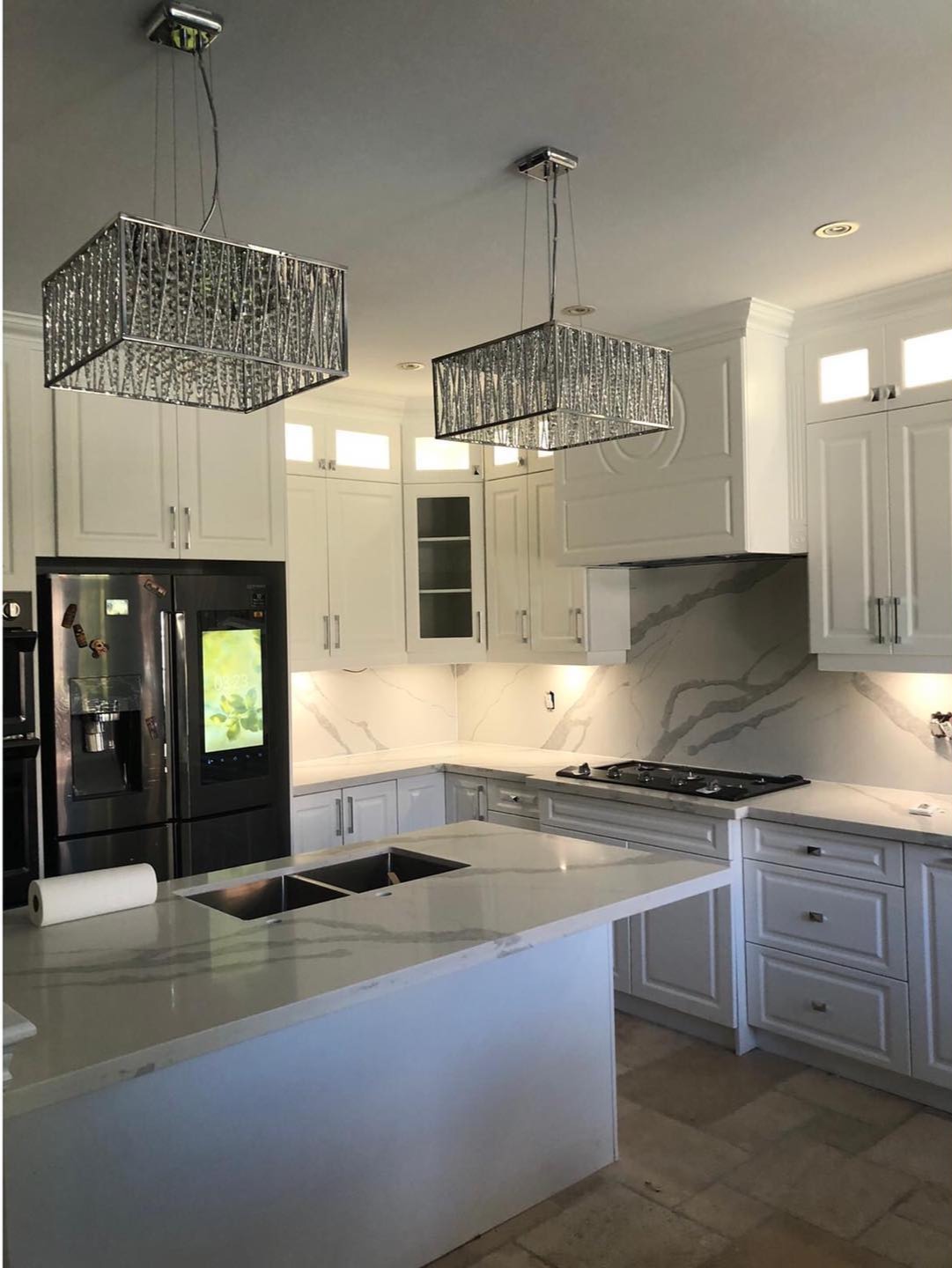 White kitchen
