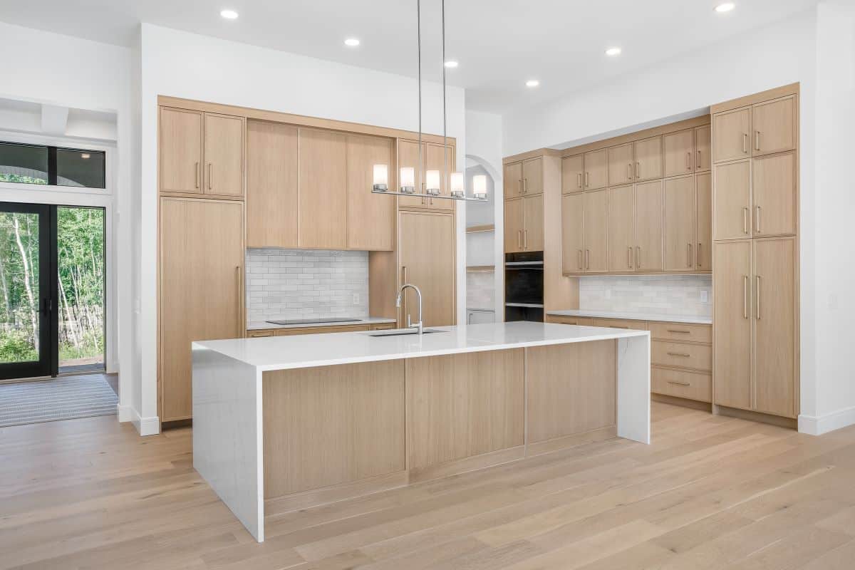 Rift Cut White Oak with Satin Lacquer