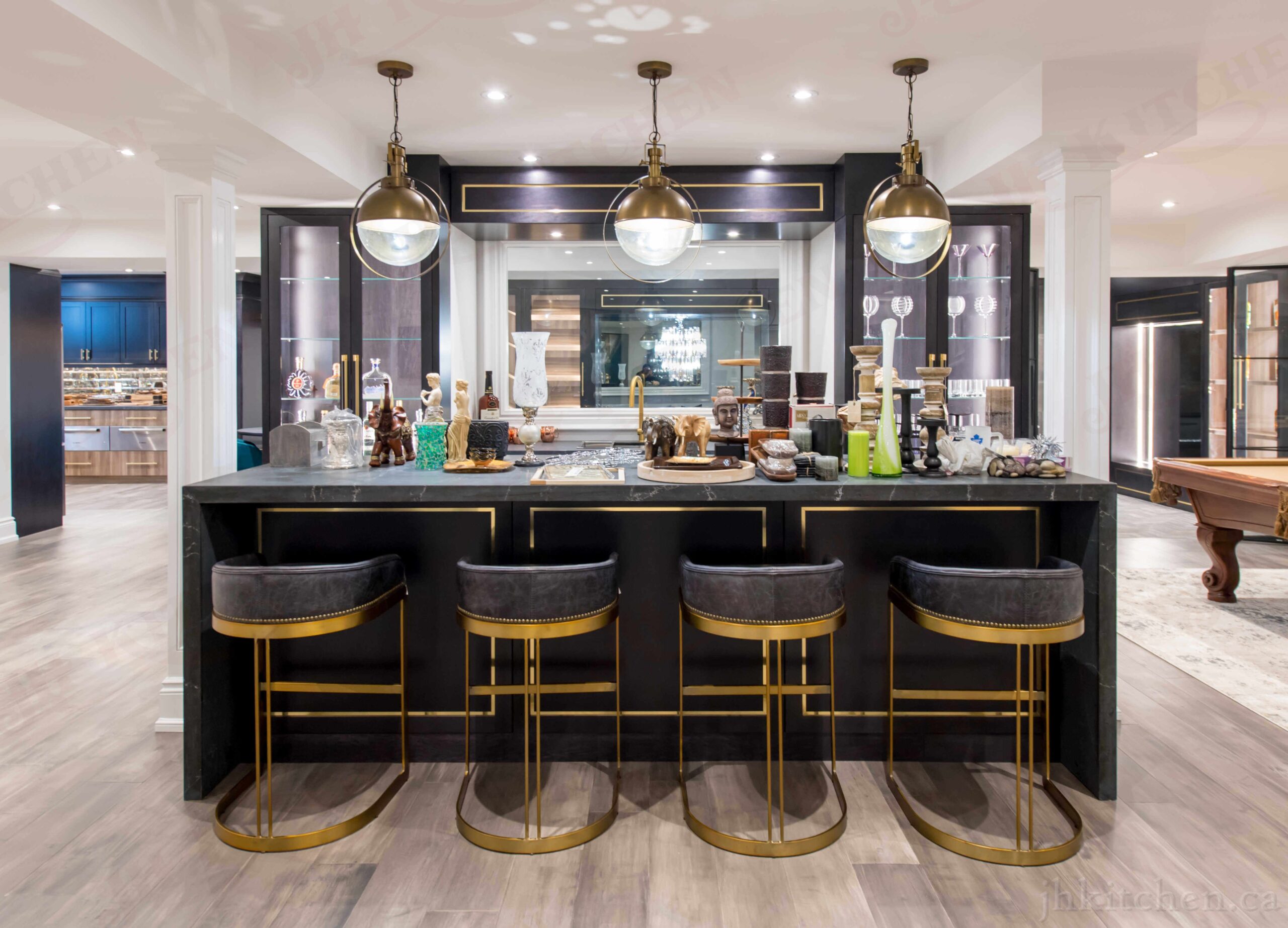 basement bar