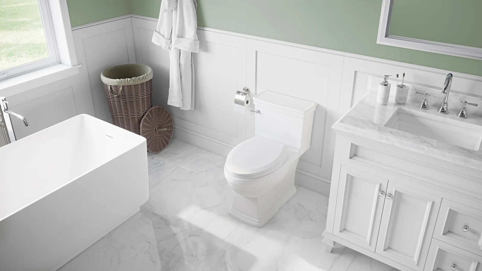 One Piece Toilet