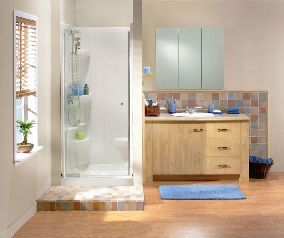 Square Alcove Shower