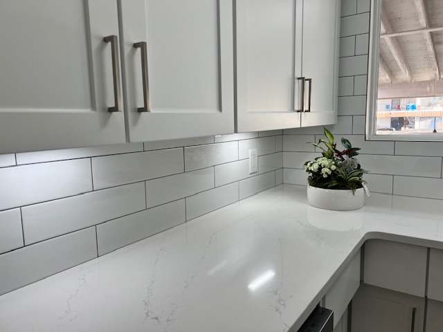 Tile installation